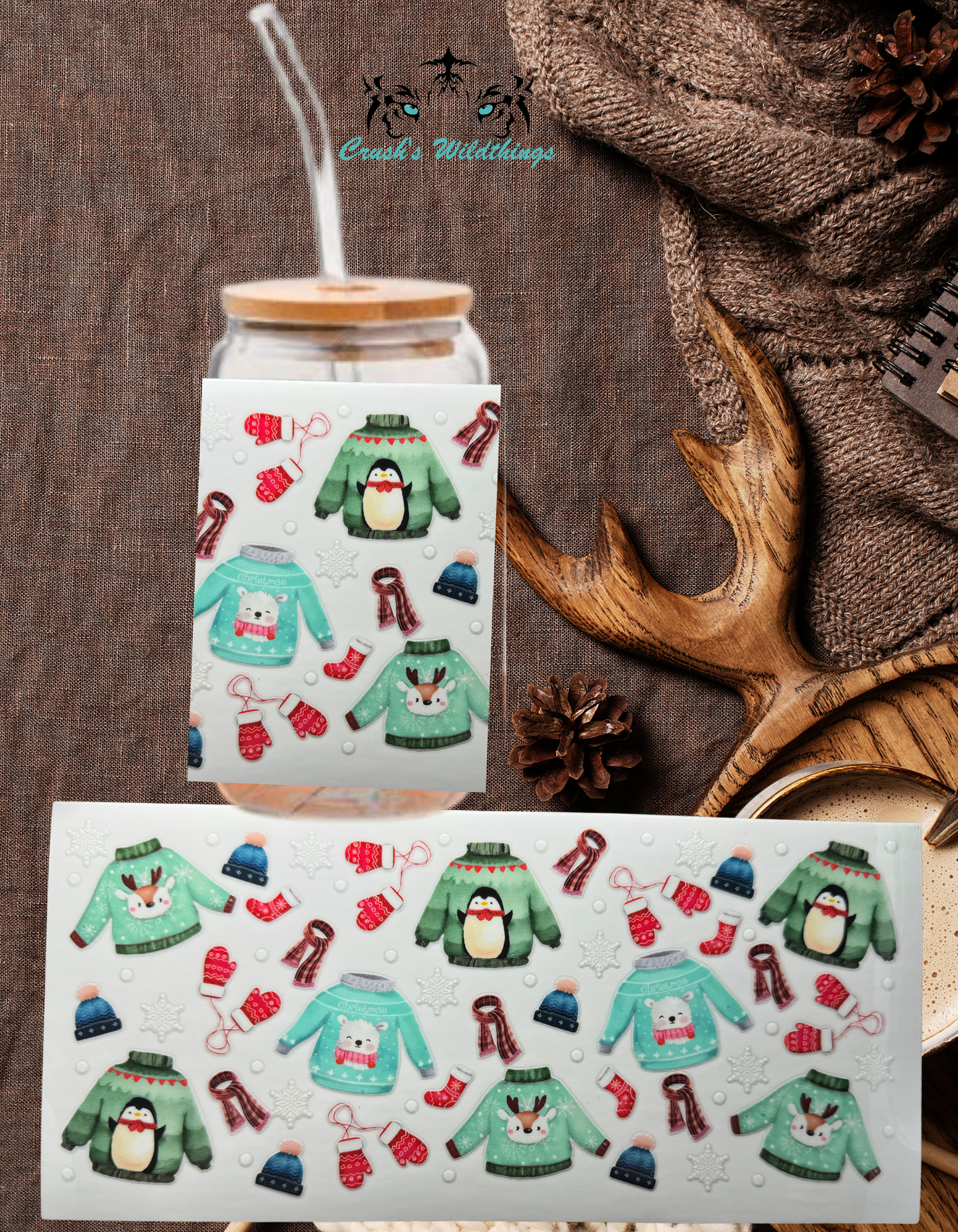 Penguin Sweater - Crush's Wildthings