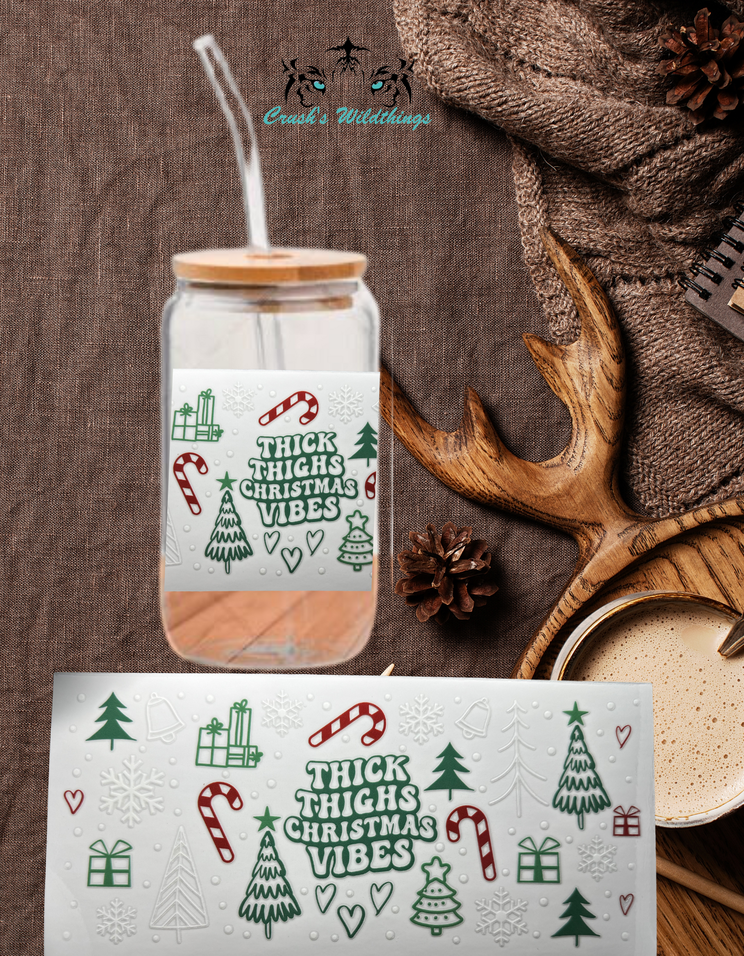 Thick Thighs Christmas - Crush's Wildthings