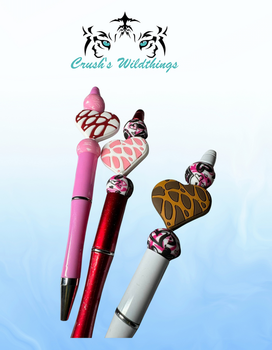 Hearts on Fire Pens - Crush's Wildthings