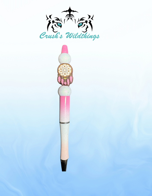 Pink Dreamcatcher Pen - Crush's Wildthings