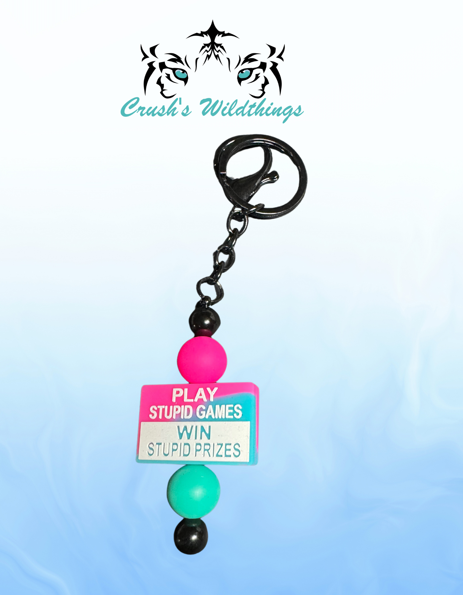 Play Games Straight Keychain - Crush's Wildthings