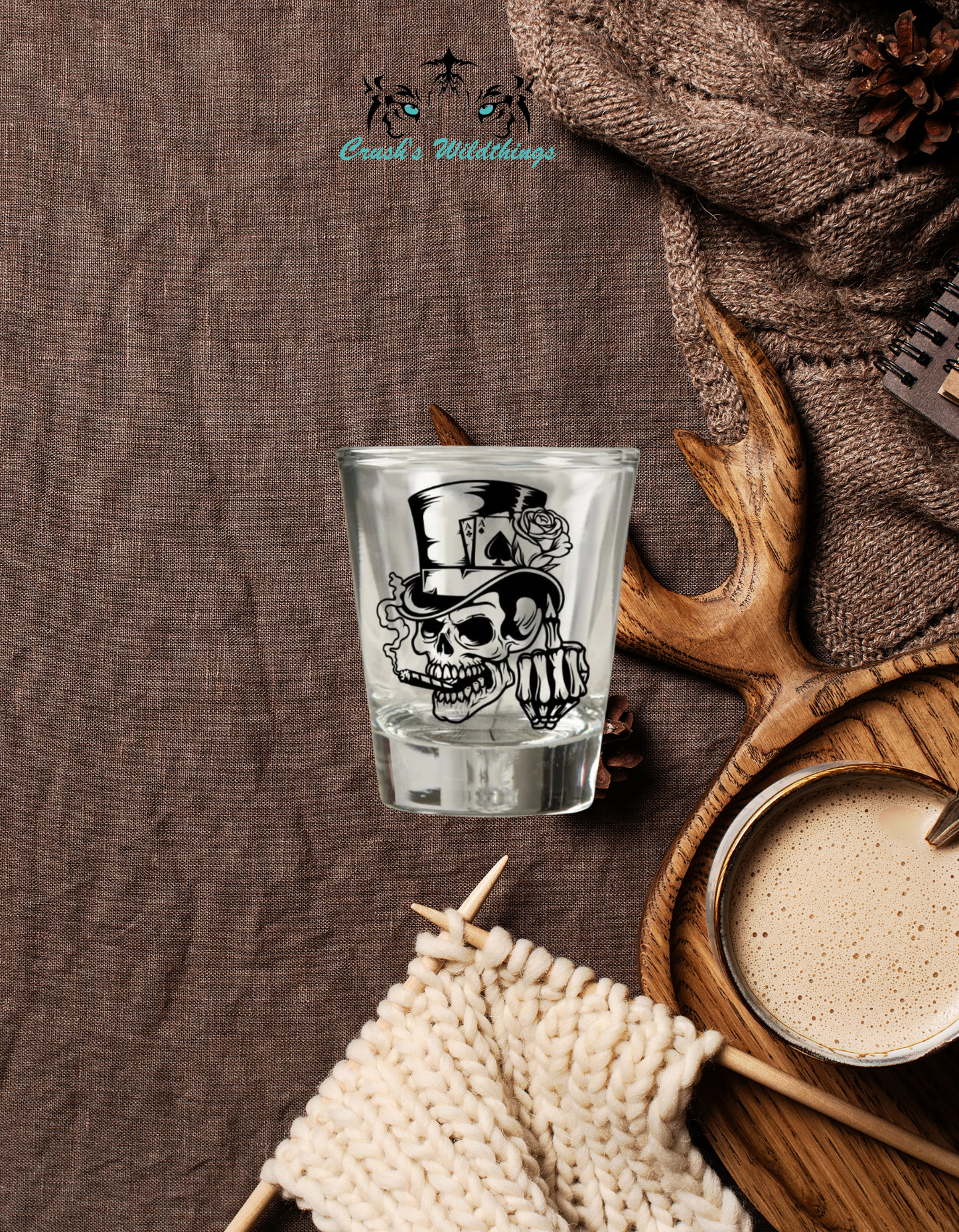 Wild Aces Shot Glasses - Crush's Wildthings