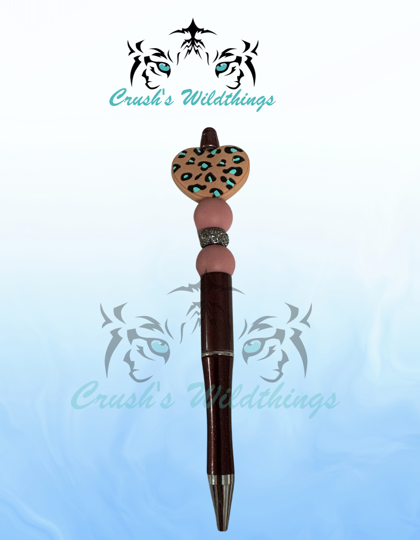 leopard Heart Pen